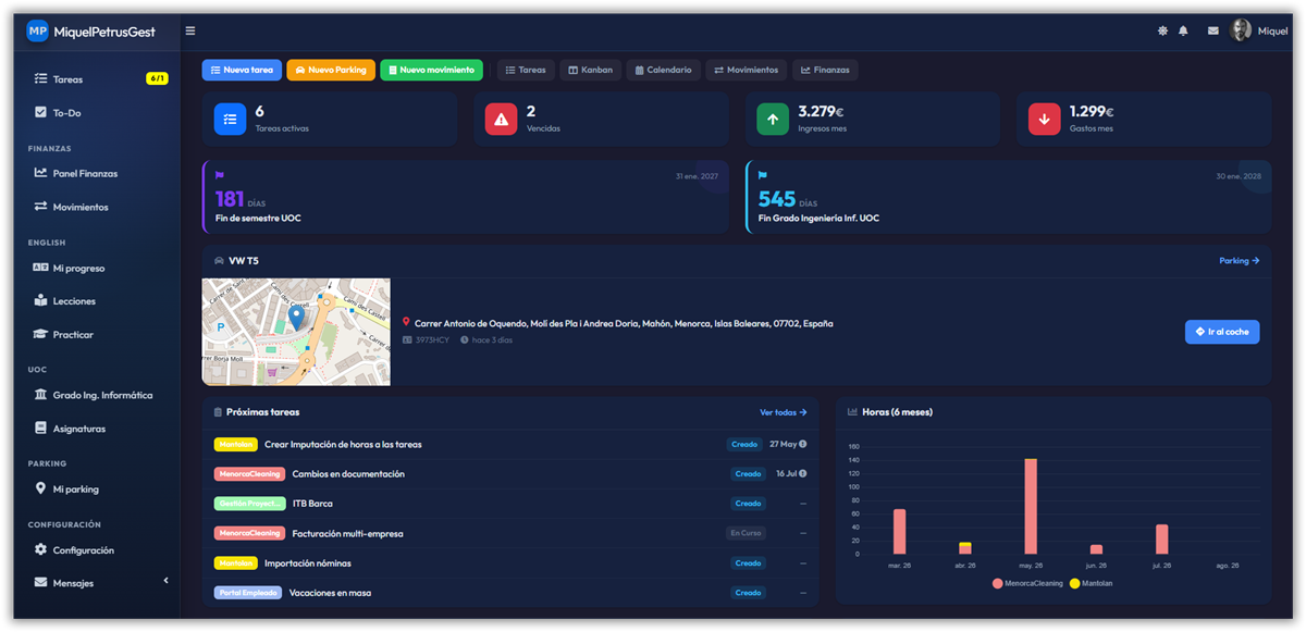 Gestor de Tareas con Kanban